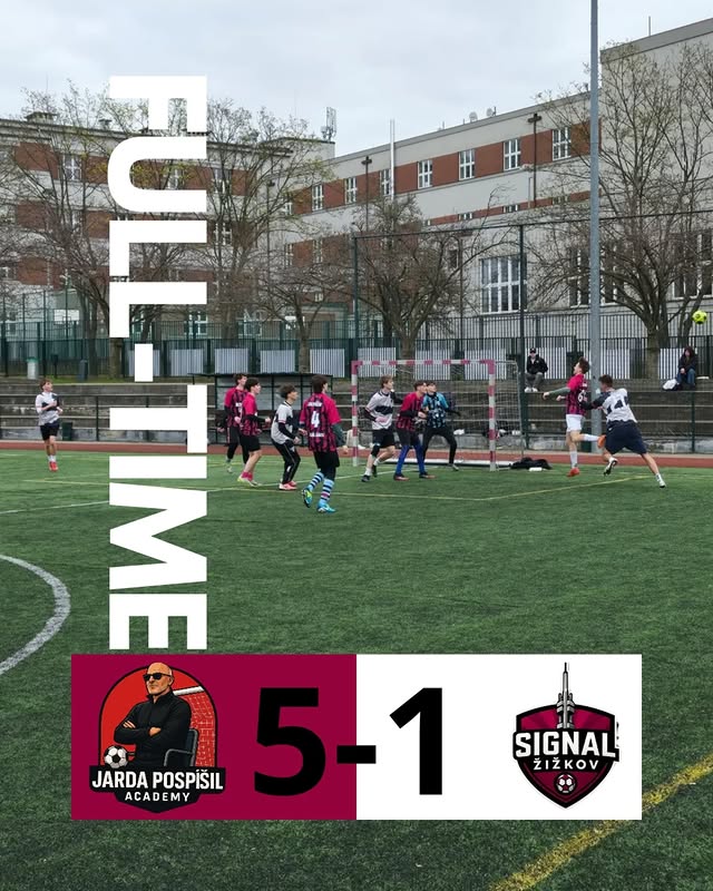 JP Academy poráží Signál Žižkov 5:1